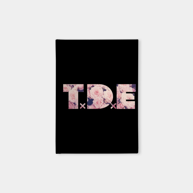 Tde Pink Flowers Logo Sza Notebook Teepublic