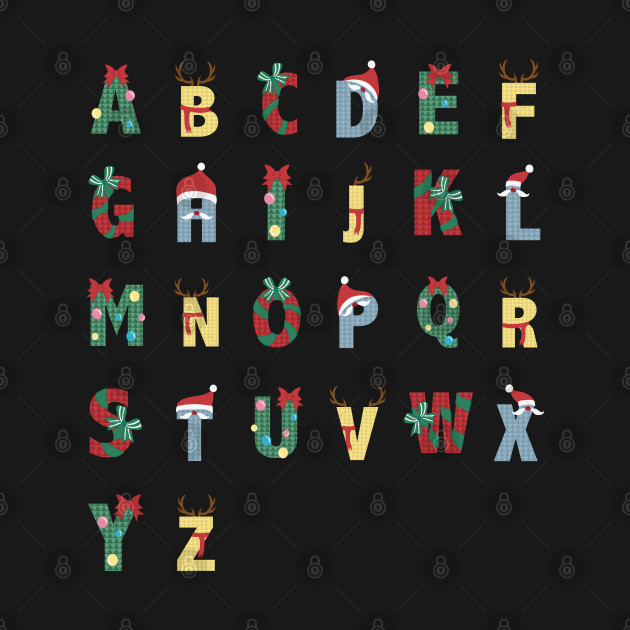 Christmas Alphabet - Alphabet - Phone Case