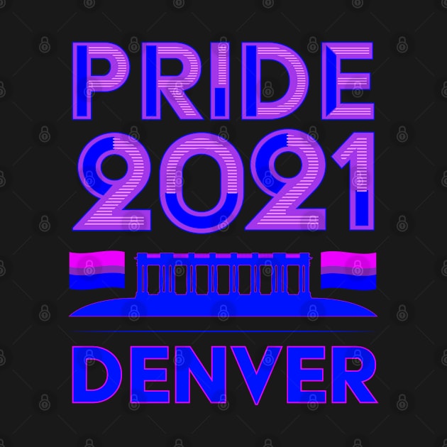 Pride Month Teeshirt - Denver Bi Pride by South-O-Matic