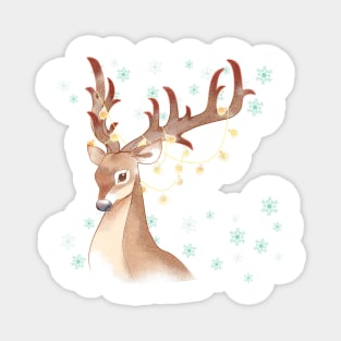 Christmas Winter Wish Magnet