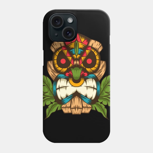 Tiki Boom Phone Case by feringrh