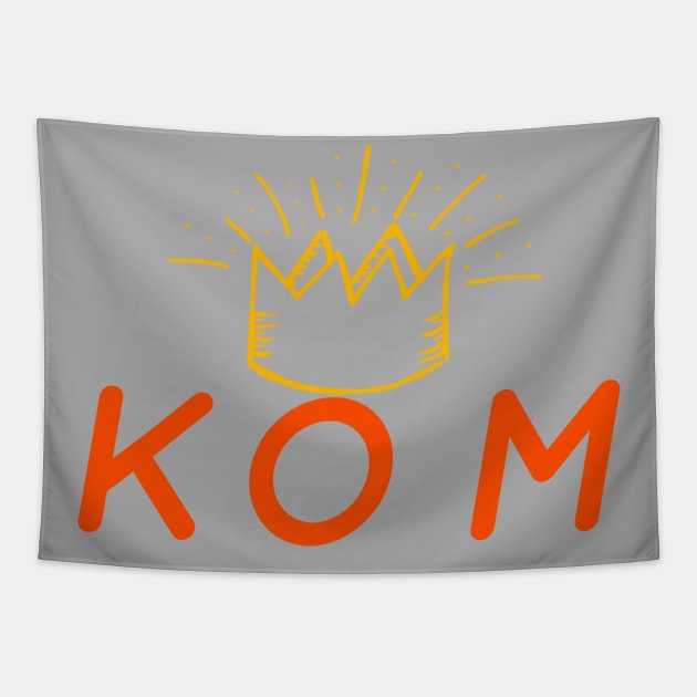 Strava KOM Champion Tapestry by Raw Designs LDN