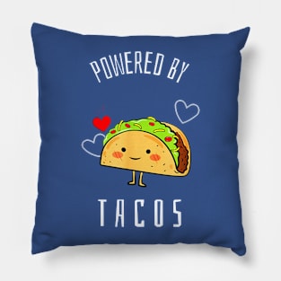 power by tacos Pillow