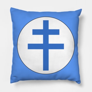 Free France Air Force Roundel Pillow