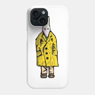 Raincoat Fox looking at you Phone Case