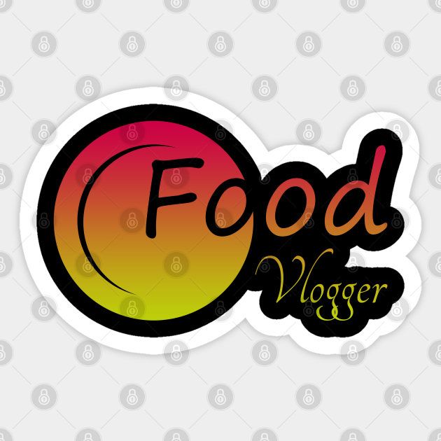 Food Vlogger 05 - Vlogger - Sticker