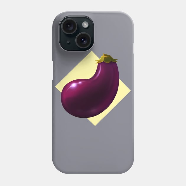 EGGPLANT Phone Case by SmalltimeCryptid