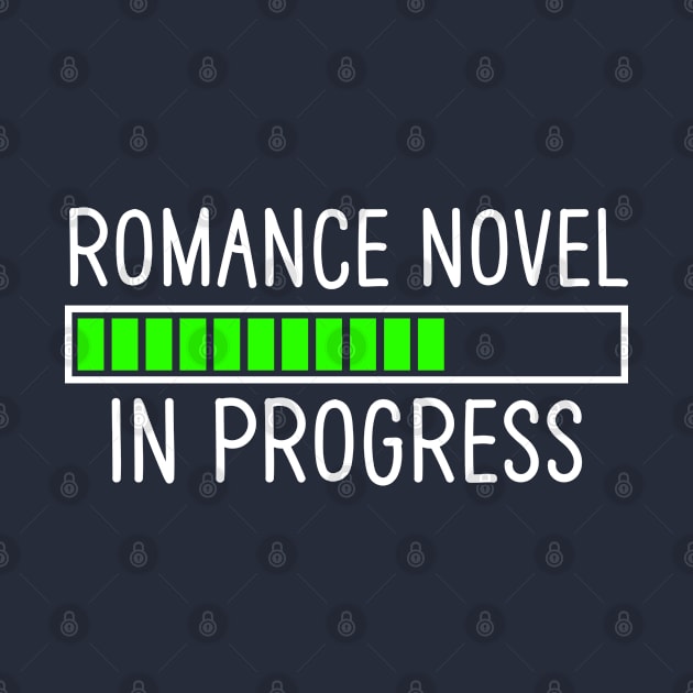 Funny Romance Writer Gift Romance Novel In Progress by kmcollectible