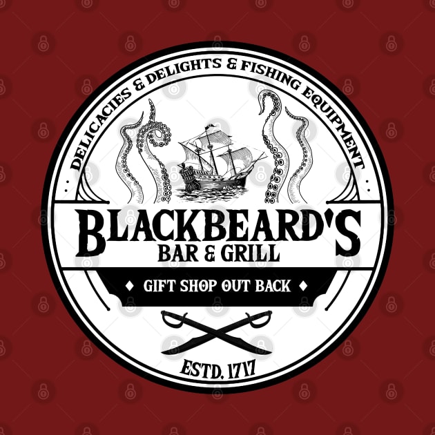 Blackbeard's Bar and Grill by aliciahasthephonebox