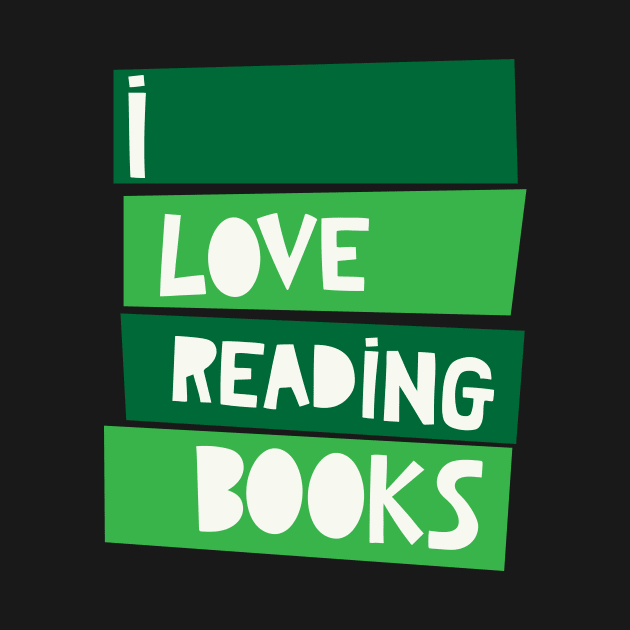 I Love Reading by Loo McNulty Design