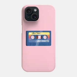 Mix Tape - Blue Phone Case