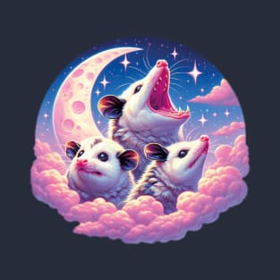 3 Possum Moon T-Shirt