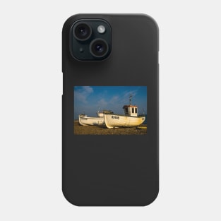 Fishing Boats On The Stade At Hastings Phone Case