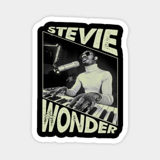 Retro Musical Vintage Wonder Mens Funny Magnet