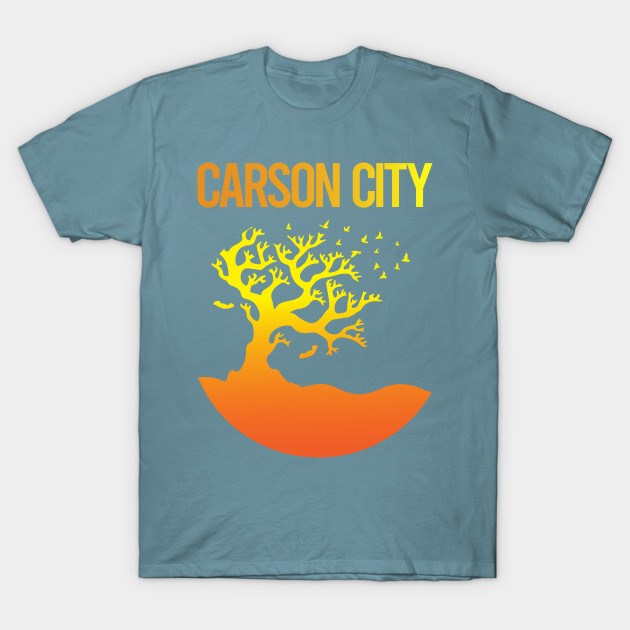 Discover Neon Tree Art Carson City - Carson City - T-Shirt