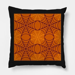 Spooky Spiderweb Pillow