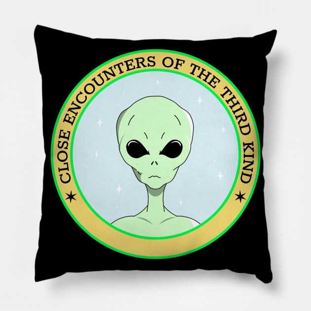 Close Encounters Of The Third Kind Pillow by soondoock