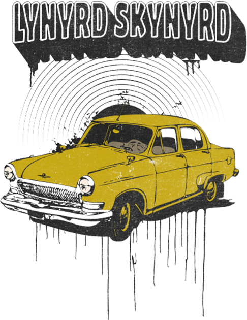 Roadtrip Lynyrd Kids T-Shirt by CitrusSizzle