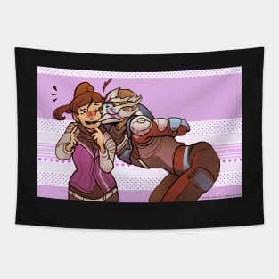 VetraRyder Smooches Tapestry