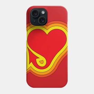 The Beat Goes On (Red) Phone Case