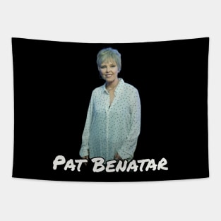 Retro Benatar Tapestry