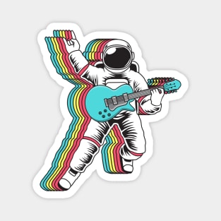 Astronaut Rock Star - Jam Session in Outer Space Magnet