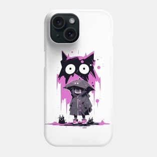 post-Apocalypse  cat girl Phone Case