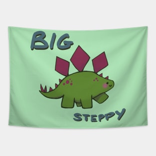 Big Steppy Meme Dino Tapestry