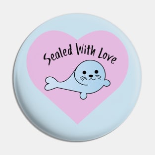 Sealed with Love Seal Pin