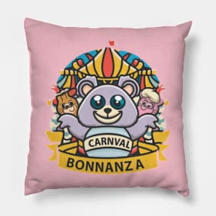 Critter Carnival Bonanza Pillow