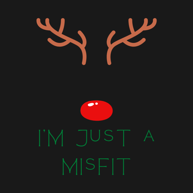 Rudolph the misfit by TeeTrafik