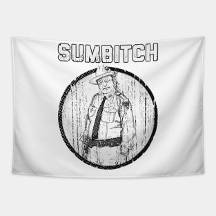 Vintage Sumbitch Halftone Tapestry