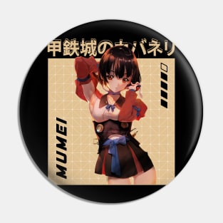 Classic Mumei In Kabaneri Moments From The Iron Fortress Japanese Anime Pin