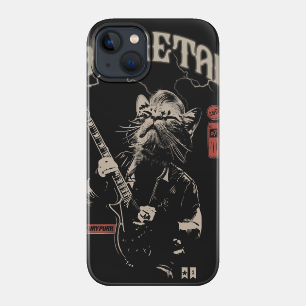 Catmetal - Metal - Phone Case