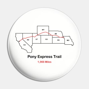 Pony Express Trail Pin