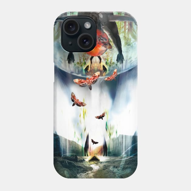 The Angel of Death from The Terror novella Phone Case by sandpaperdaisy