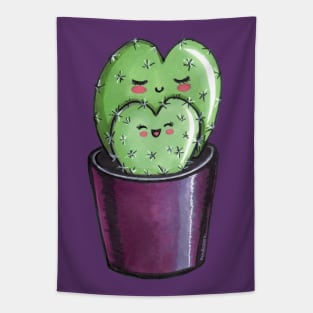 Cute cactus  mom Tapestry