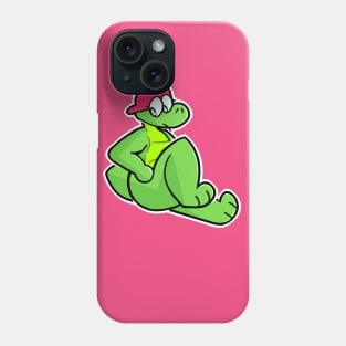 Alli the Alligator looking cute. Phone Case