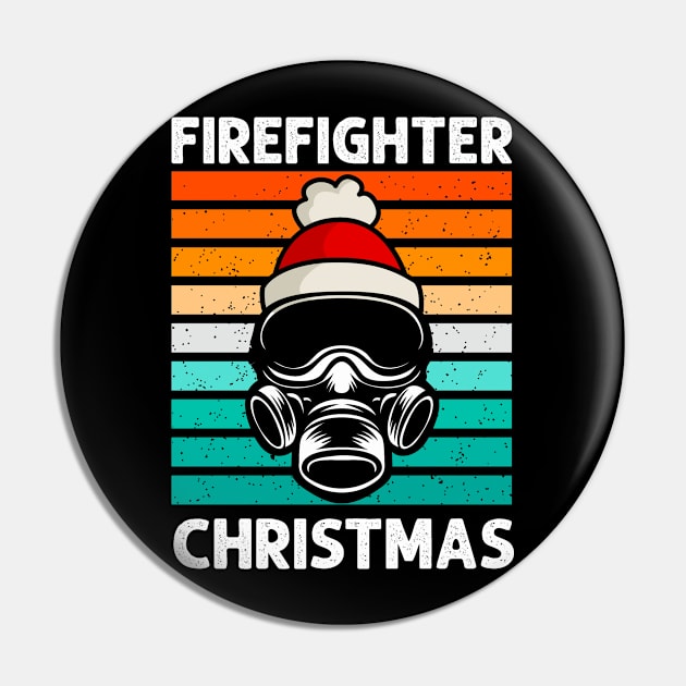 Fire Fighter Santa Pin by OWHolmes Boss Band