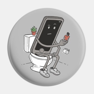 Toilet humour Pin