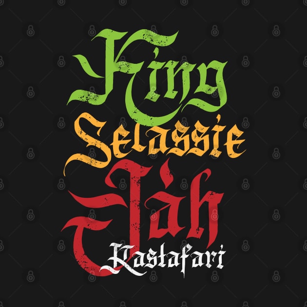 King Selassie I Jah by CTShirts