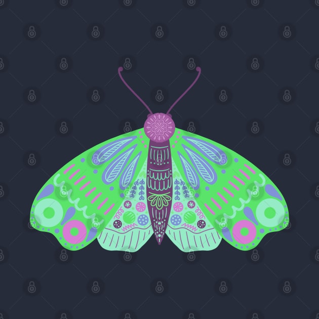 Moth, Zen by Shine Design Blossom