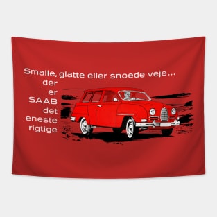 SAAB 95 - advert Tapestry