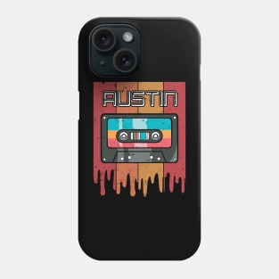 Classic Personalized Austin Proud Name Cassette Phone Case