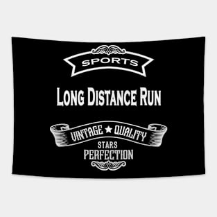 Long Distance Run Tapestry