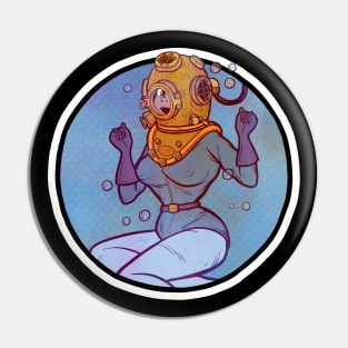 Diver Betty Pin