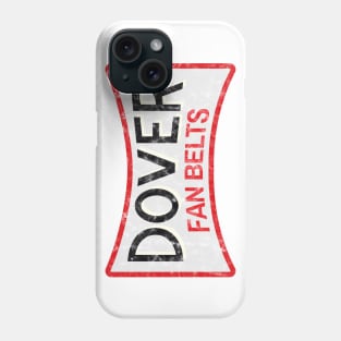 Dover Fan Belts (Original Design - White - Worn) Phone Case
