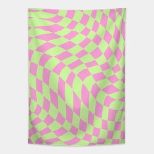 Warped Checkerboard Tapestry