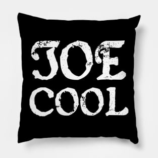 Joe Cool Vintage Pillow