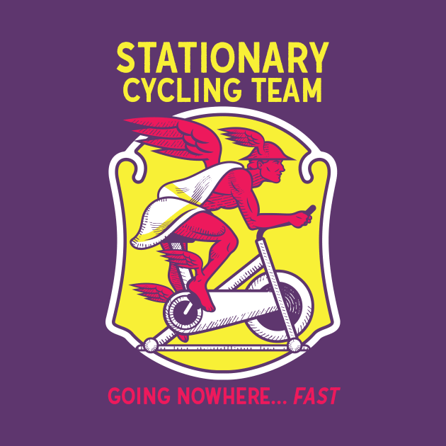 Stationary Cycling Team by toadyco